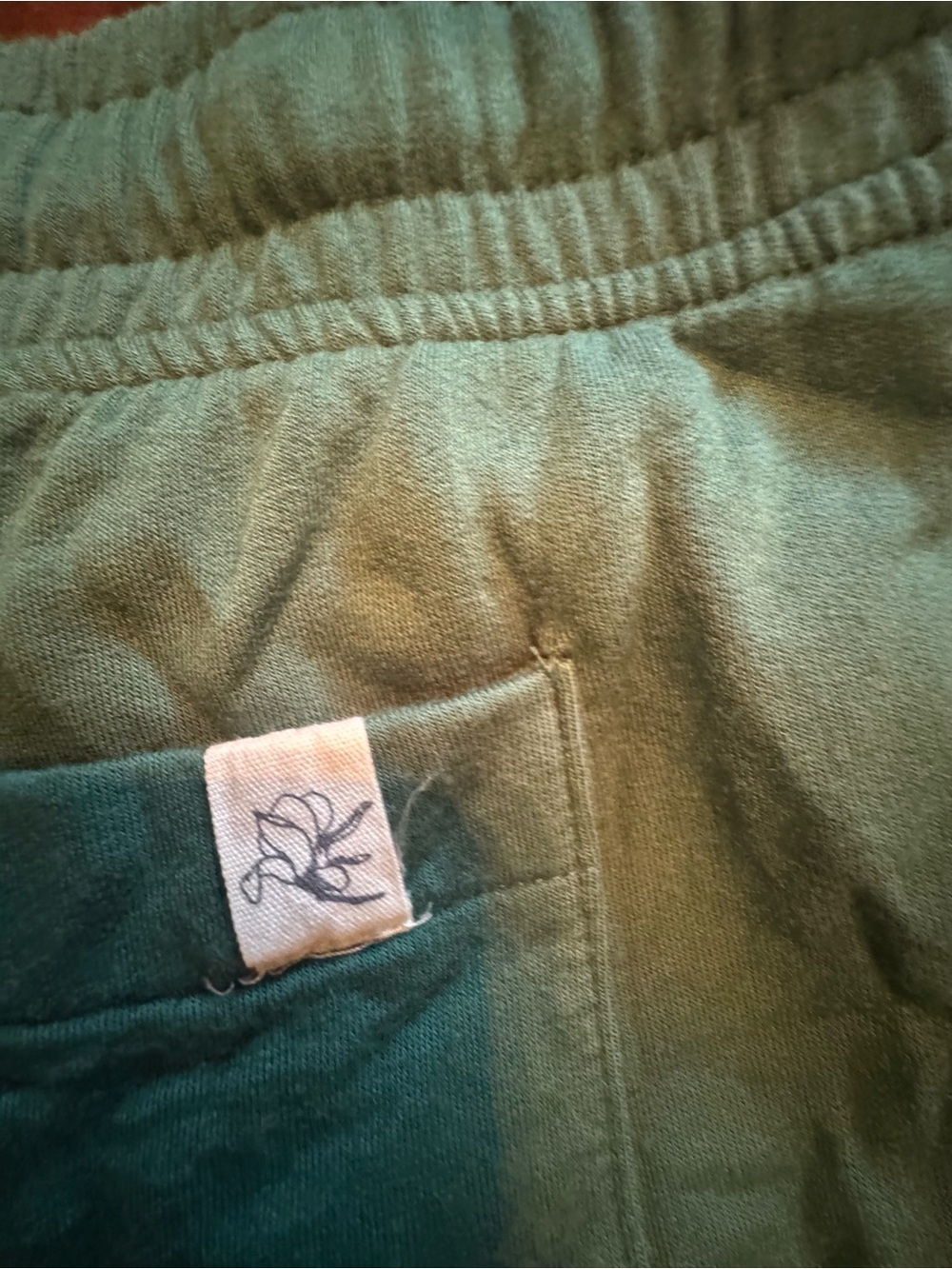 Magnolia Sage Green Cozy Two-Piece Pajama Set - Picture 4 of 6